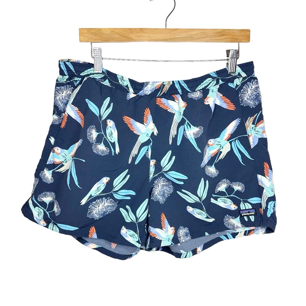 Patagonia Men's Bird Print Swim / Hybrid Shorts Size Large